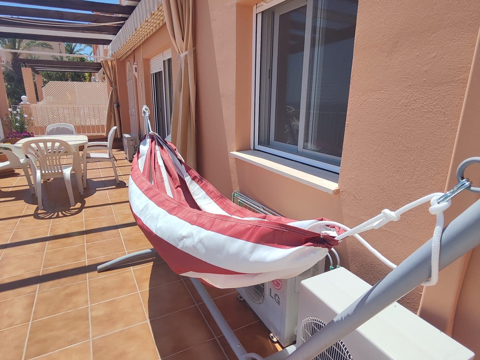 Terraza con vistas al mar